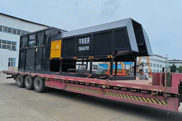 垃圾處理設(shè)備風(fēng)選機發(fā)貨