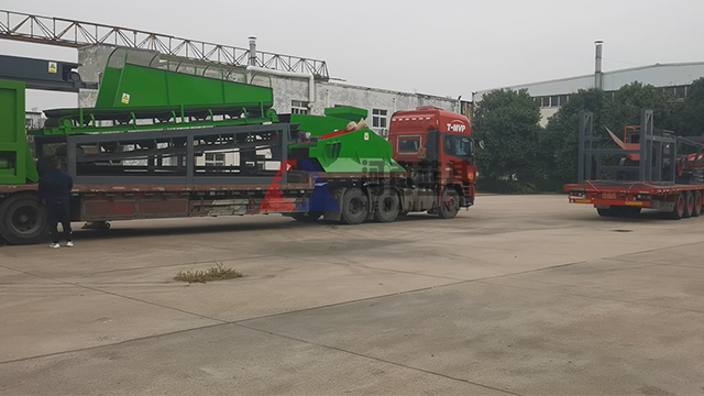垃圾分選處理設(shè)備發(fā)往湖南張家界，開啟新旅程